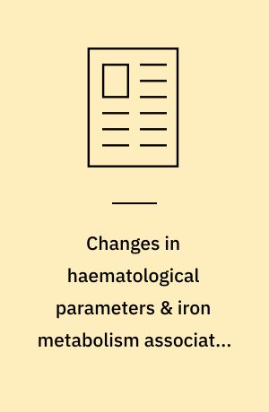 Changes in haematological parameters & iron metabolism associated with a 1600 kilometre ultramarathon