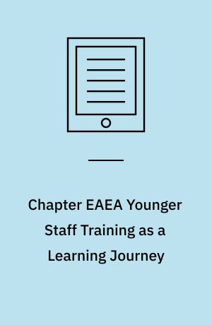 Chapter EAEA Younger Staff Training  as a Learning Journey