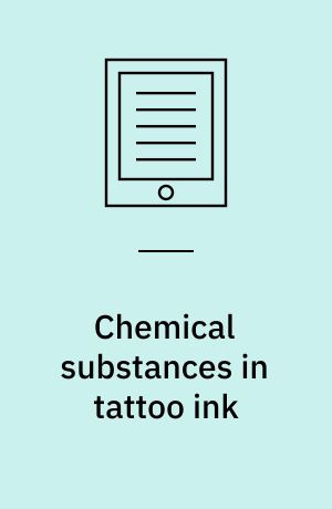 Chemical substances in tattoo ink