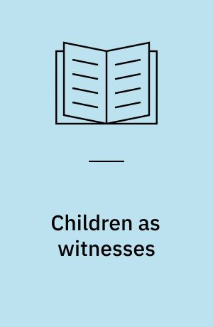 Children as witnesses