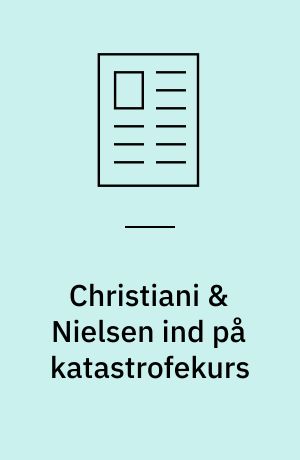 Christiani & Nielsen ind på katastrofekurs : siden 1982 har koncernen tilsyneladende opgivet enhver ambition