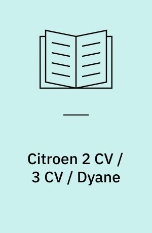 Citroen 2 CV / 3 CV / Dyane