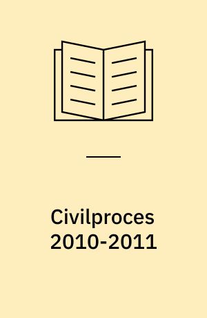 Civilproces 2010-2011