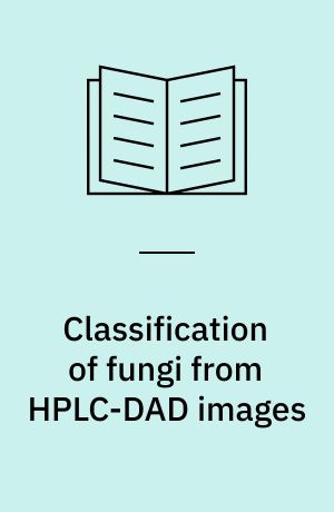 Classification of fungi from HPLC-DAD images