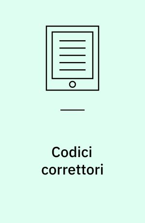 Codici correttori : Un'introduzione