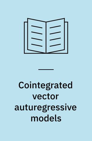 Cointegrated vector auturegressive models : theory, applications and software