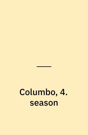 Columbo, 4. season