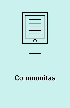 Communitas : the anthropology of collective joy