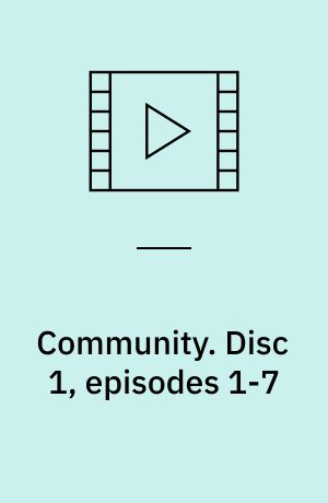 Community. Disc 1, episodes 1-7 (Stor skrift)