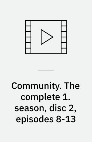 Community. The complete 1. season, disc 2, episodes 8-13