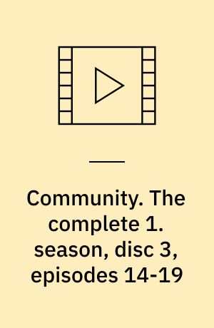 Community. The complete 1. season, disc 3, episodes 14-19