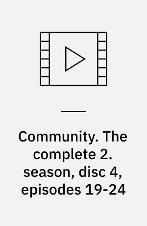 Community. The complete 2. season, disc 4, episodes 19-24