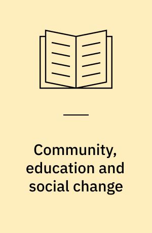 Community, education and social change