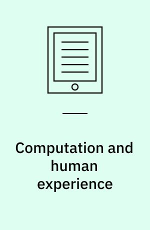 Computation and human experience