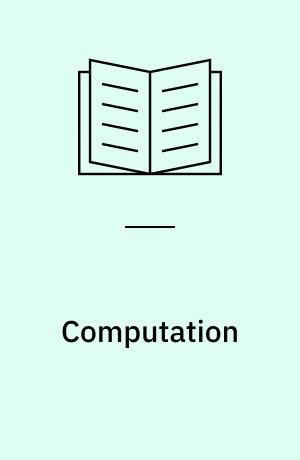 Computation : finite and infinite machines