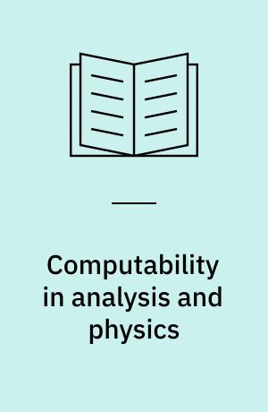 Computability in analysis and physics