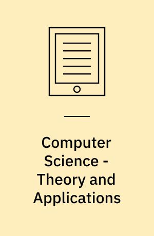 Computer Science - Theory and Applications