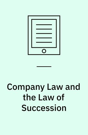Company Law and the Law of Succession
