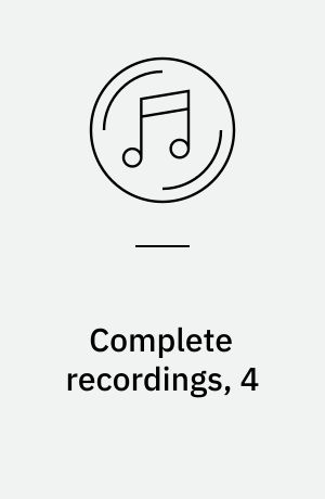 Complete recordings, 4 : works for flute & piano