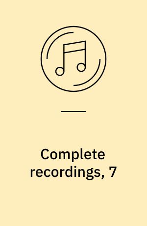 Complete recordings, 7 : works for flute & piano