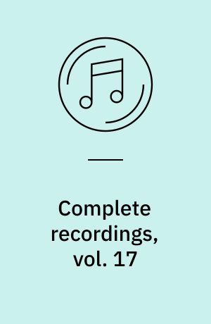 Complete recordings, vol. 17 : 1939