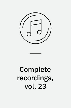 Complete recordings, vol. 23 : 1941-1942