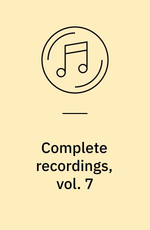 Complete recordings, vol. 7 : 1935