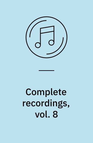 Complete recordings, vol. 8 : 1935