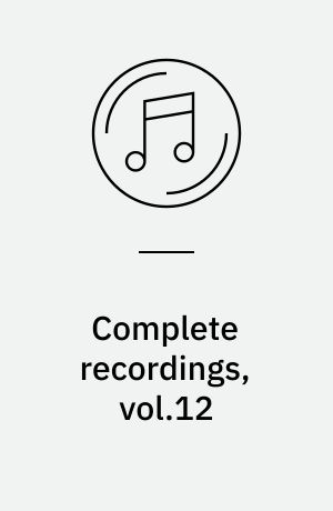Complete recordings, vol.12 : 1937