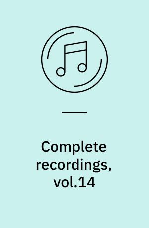 Complete recordings, vol.14 : 1938