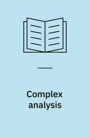 Complex analysis