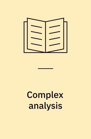 Complex analysis
