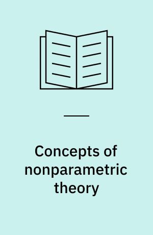 Concepts of nonparametric theory
