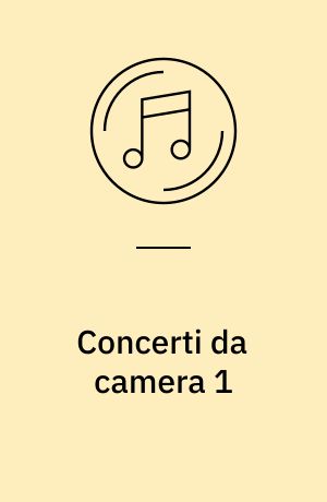 Concerti da camera 1
