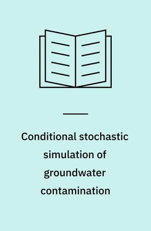 Conditional stochastic simulation of groundwater contamination : a case study