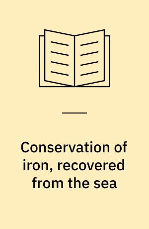 Conservation of iron, recovered from the sea