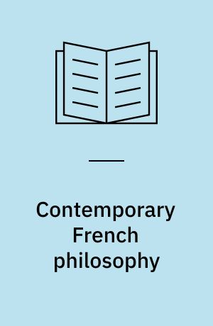 Contemporary French philosophy