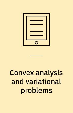 Convex analysis and variational problems