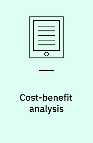 Cost-benefit analysis