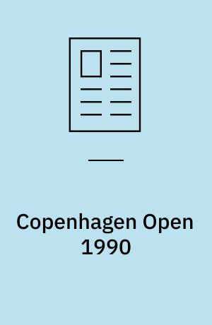 Copenhagen Open 1990