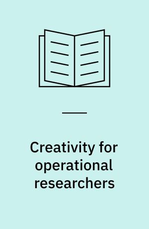 Creativity for operational researchers