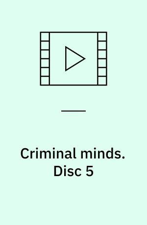 Criminal minds. Disc 5 (Stor skrift)