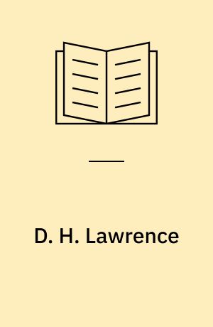 D. H. Lawrence : new studies