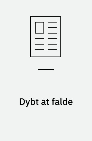 Dybt at falde : lidt om flyredningstavlernes teori, historie og cirkulærer