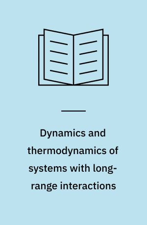 Dynamics and thermodynamics of systems with long-range interactions