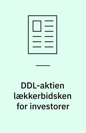 DDL-aktien lækkerbidsken for investorer