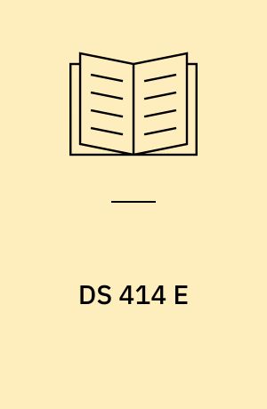 DS 414 E : Code of practice for the structural use of masonry = Norm for murværkskonstruktioner