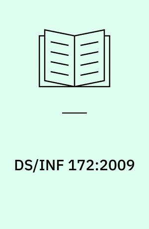 DS/INF 172:2009 : Baggrundsundersøgelser i forbindelse med udarbejdelse af Nationale Annekser til EN 1990 og EN 1991 - Sikkerhedsformat, lastkombinationer, partialkoefficienter, udmattelse, snelast, vindlast, mm