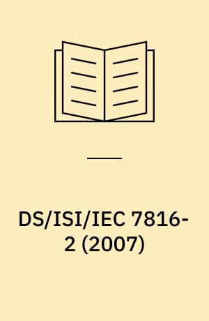DS/ISI/IEC 7816-2 (2007)