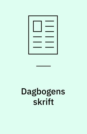 Dagbogens skrift